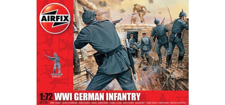 Military Airfix 1/72 WWI German Infantry