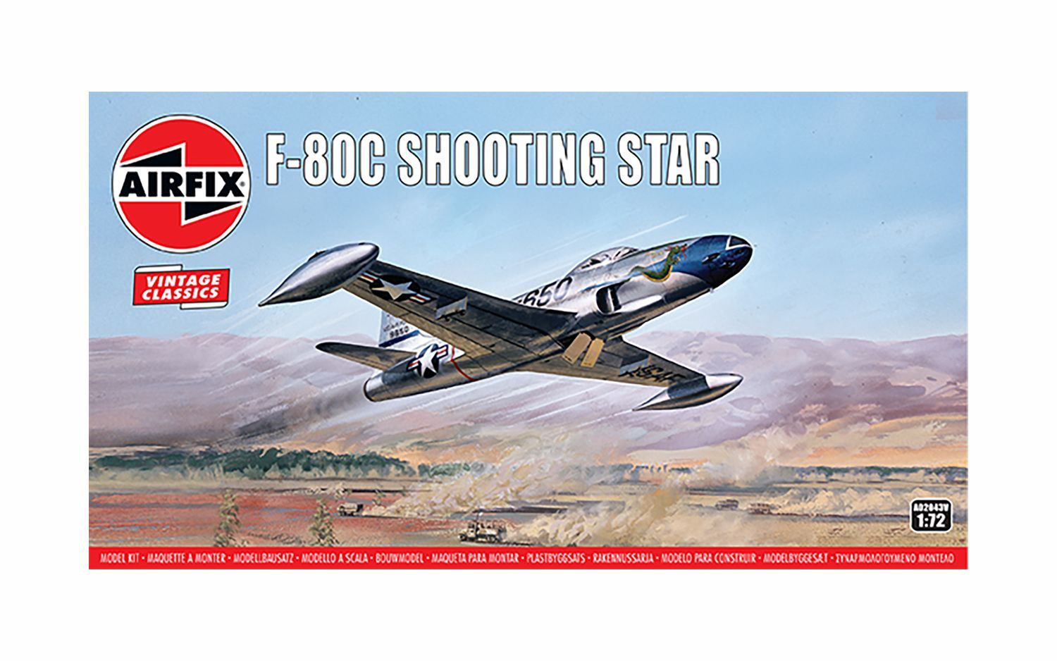 Aircraft Airfix 1/72 F-80C Shooting Star