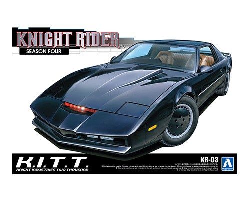 Space, Sci-Fi and TV Aoshima 1/24 Knight Rider K.I.T.T. Season 4