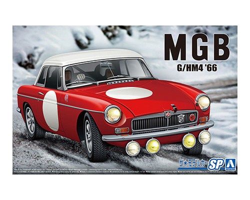 Cars, Bikes and Trucks Aoshima 1/24 BLMC G/HM4 MG-B Club Rally 1966