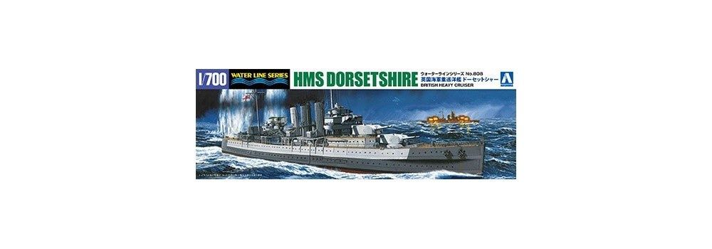 Ship Aoshima 1/700 HMS Dorsetshire