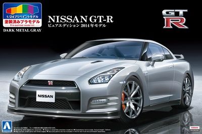 Cars, Bikes and Trucks Aoshima 1/24 Nissan GT-R 2014