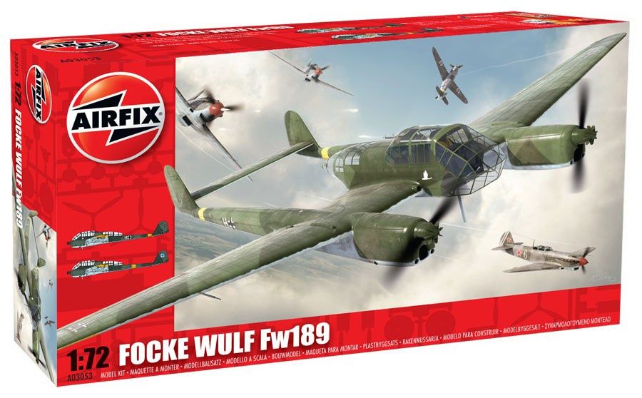 Aircraft Airfix 1/72 Focke Wulf Fw189