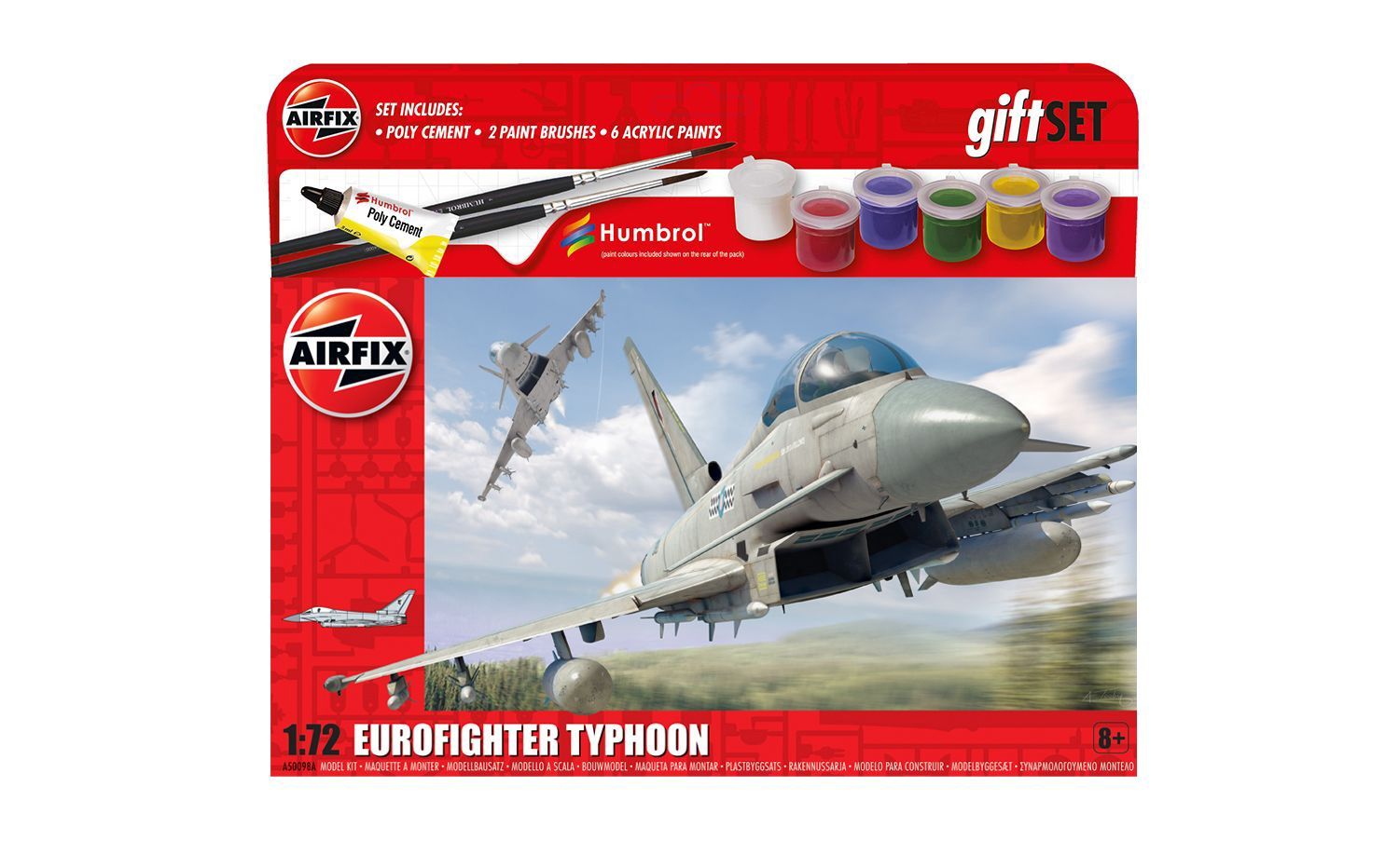 Aircraft Airfix 1/72 Hanging Gift Set - Eurofighter Typhoon