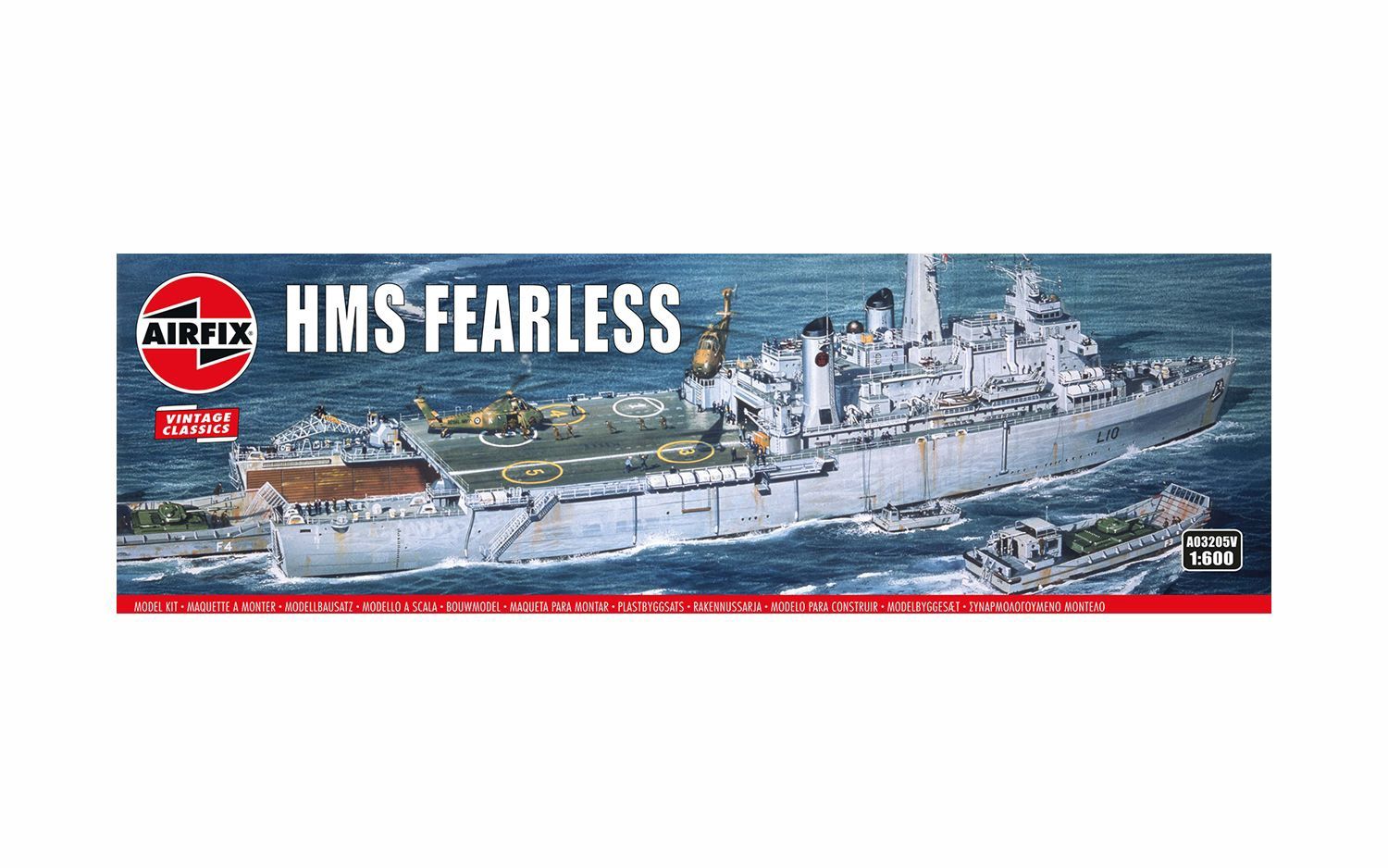 Ship Airfix 1/600 HMS Fearless