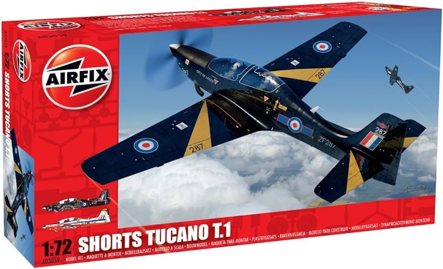 Aircraft Airfix 1/72 Shorts Tucano T.1