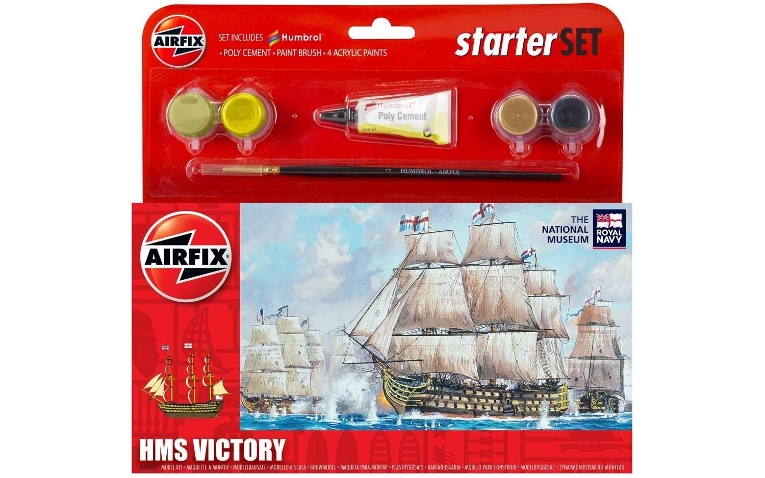 Ship Airfix 1/600 HMS Victory Readyset