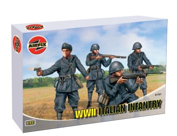 Military Airfix 1/72 WWII Italian Infantry