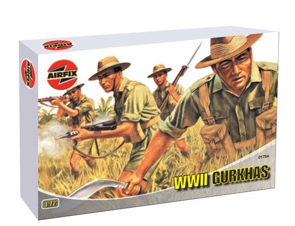 Military Airfix 1/72 WWII Gurkhas