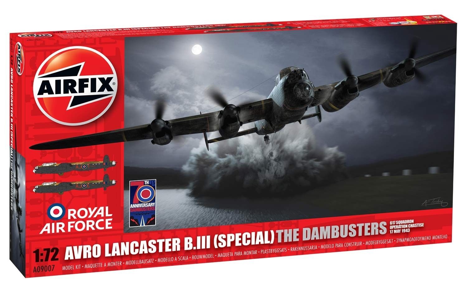 Aircraft Airfix 1/72 Avro Lancaster Dambusters