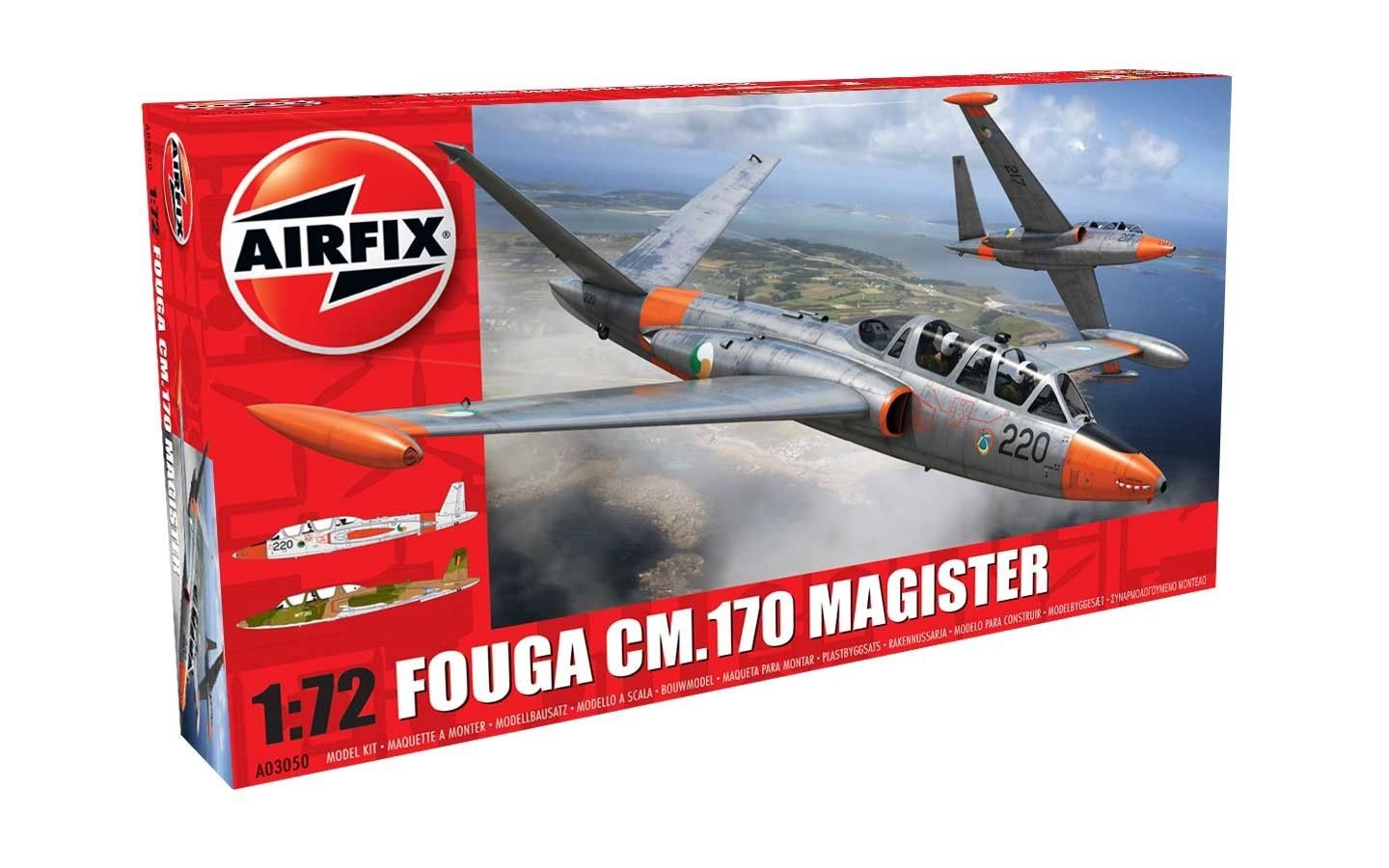 Aircraft Airfix 1/72 Fouga CM.170 Magister