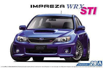 Cars, Bikes and Trucks Aoshima 1/24 Subaru Impreza WRX STi Bob