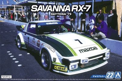 Cars, Bikes and Trucks Aoshima 1/24 Mazda RX7 Savanna Daytona 79