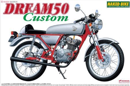 Cars, Bikes and Trucks Aoshima 1/12 Honda Dream 50 Custom