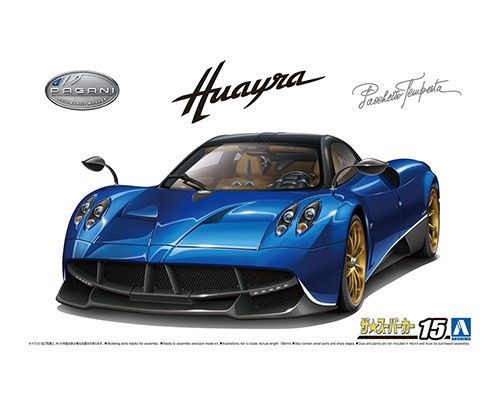 Cars, Bikes and Trucks Aoshima 1/24 Pagani Huayra Pacchetto Tempesta