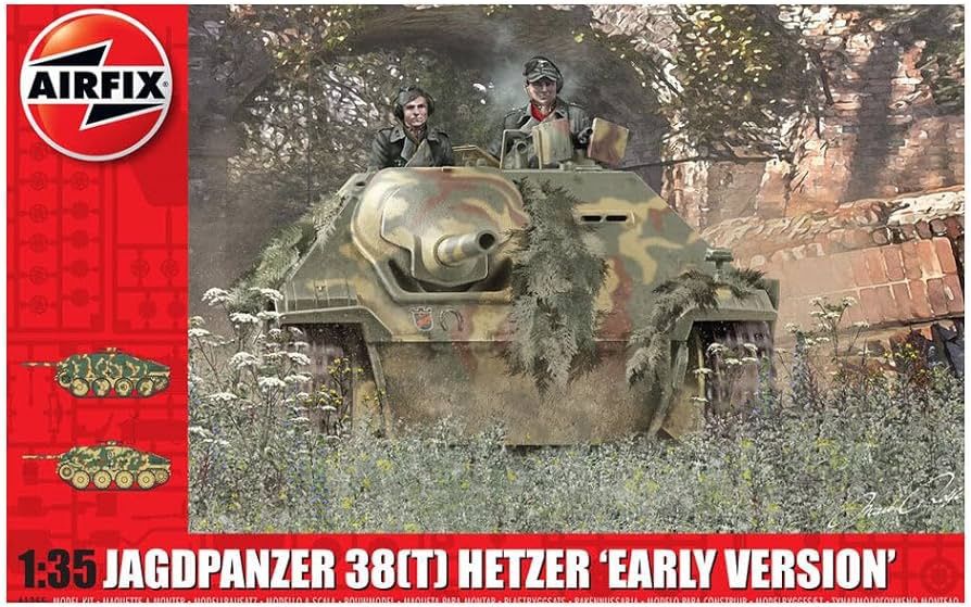 Military Airfix 1/35 JagdPanzer 38 tonne Hetzer Early Version