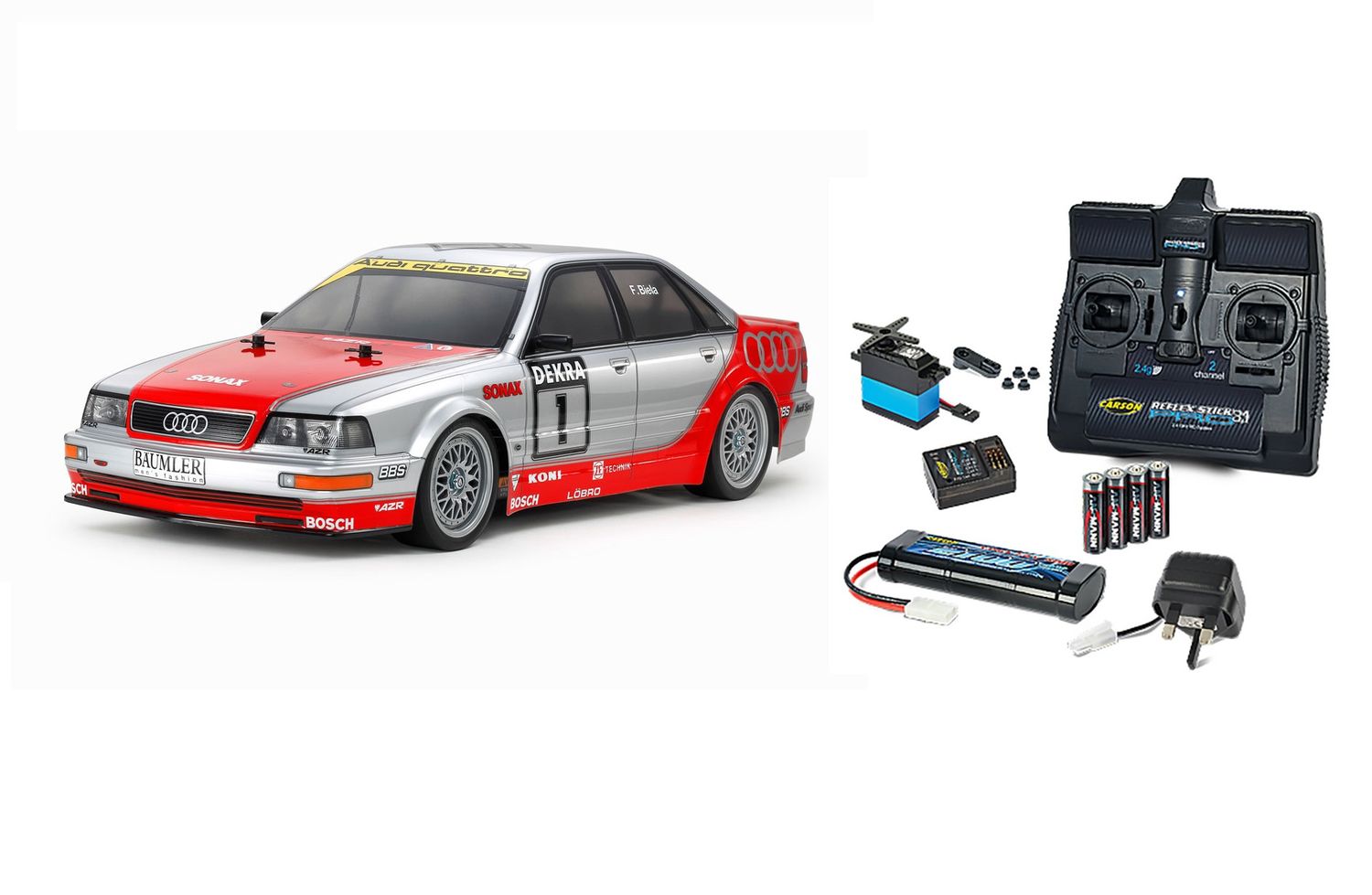RC 1992 Audi V8 Touring (TT02) Limited Combo INC Completion Set