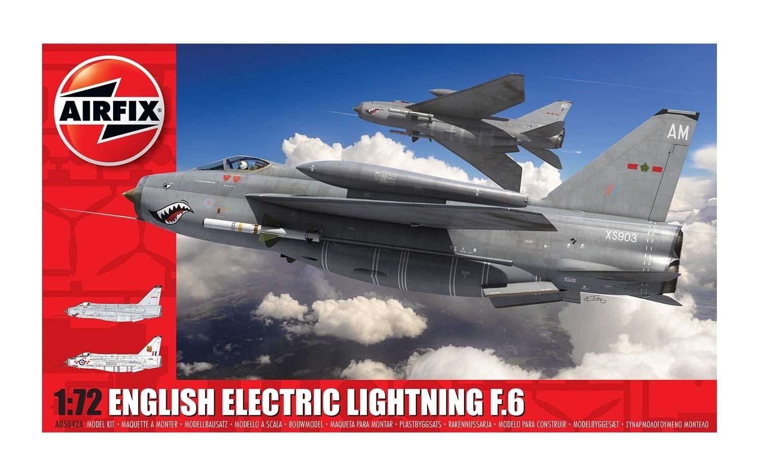 Aircraft Airfix 1/72 English Electric Lightning F.6 2