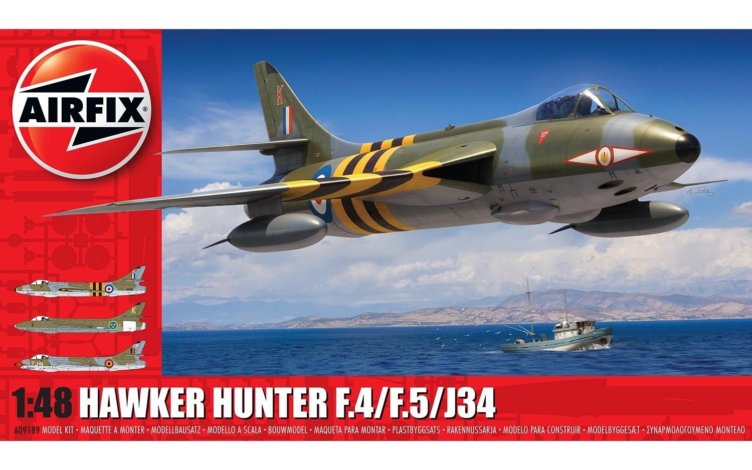 Aircraft Airfix 1/48 Hawker Hunter F.4/F.5/J34