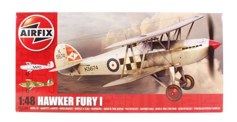 Aircraft Airfix 1/48 Hawker Fury I