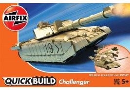 Military Airfix Quickbuild Quickbuild Challenger 2 (Sand)