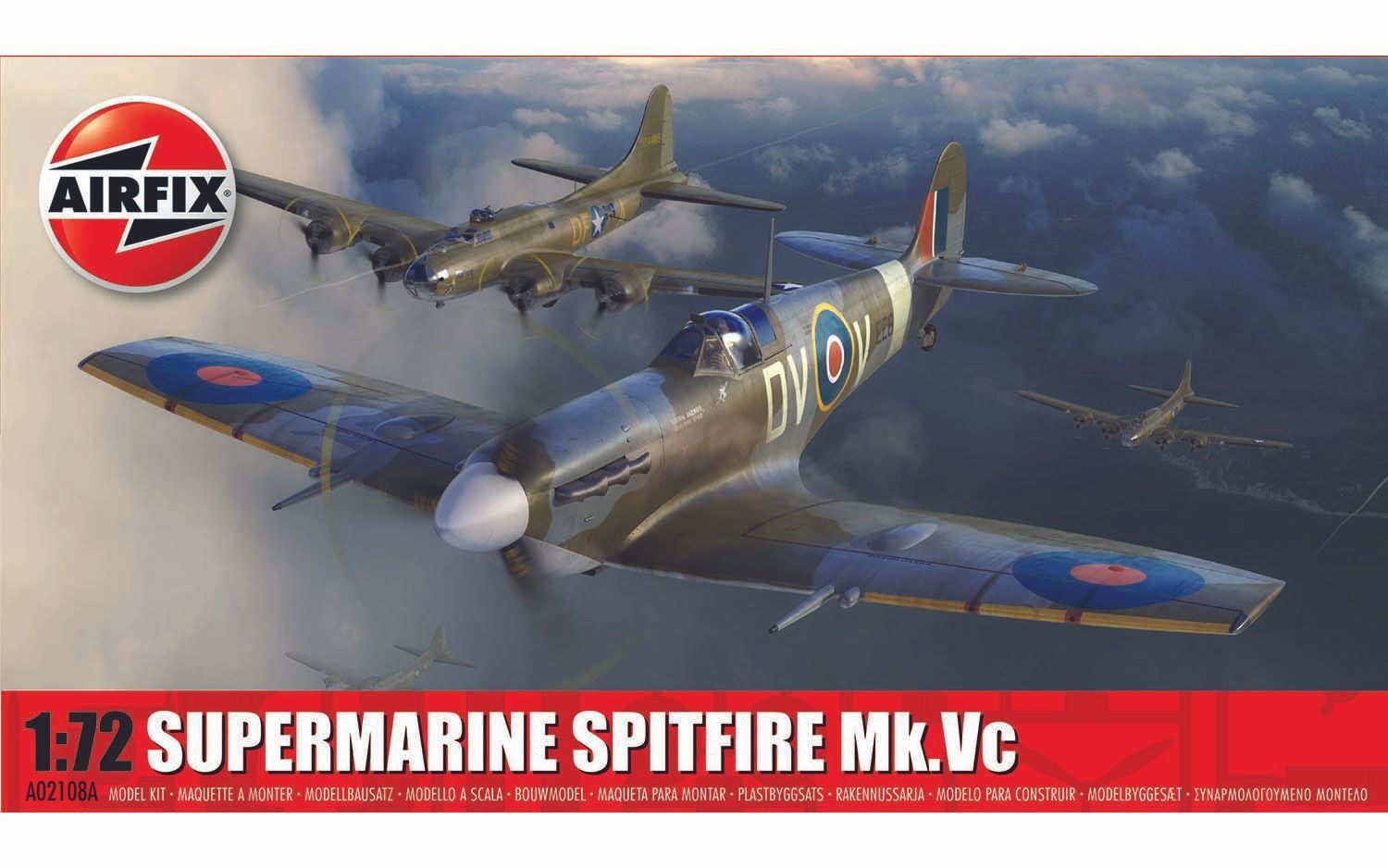 Aircraft Airfix 1/72 Supermarine Spitfire Mk.Vc Version 2