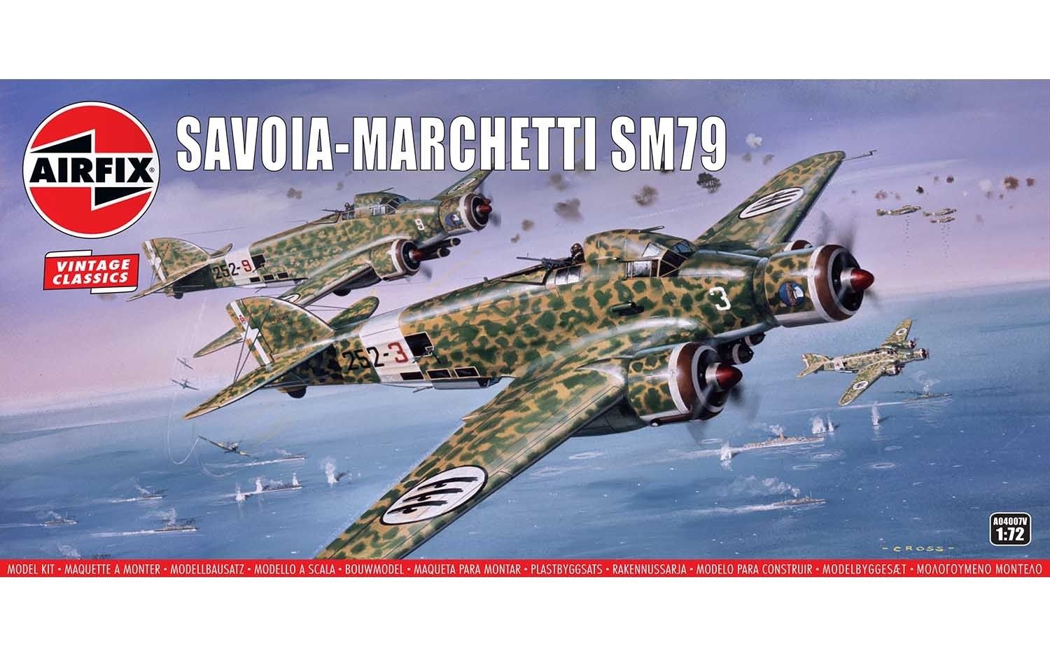 Aircraft Airfix 1/72 Savoia-Marchetti SM79