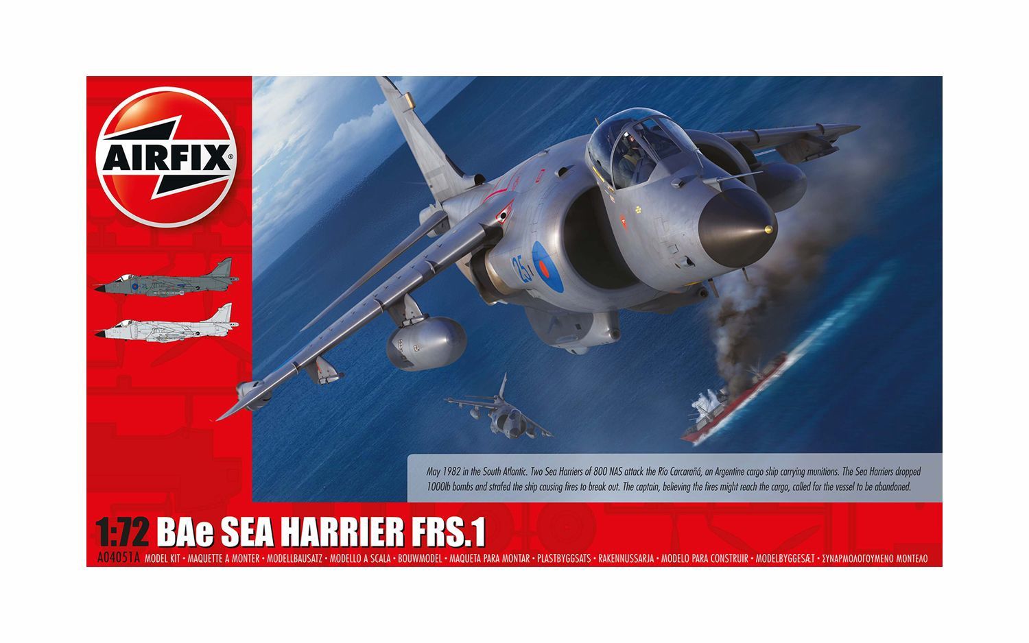 Aircraft Airfix 1/72 BAe Sea Harrier FRS.1