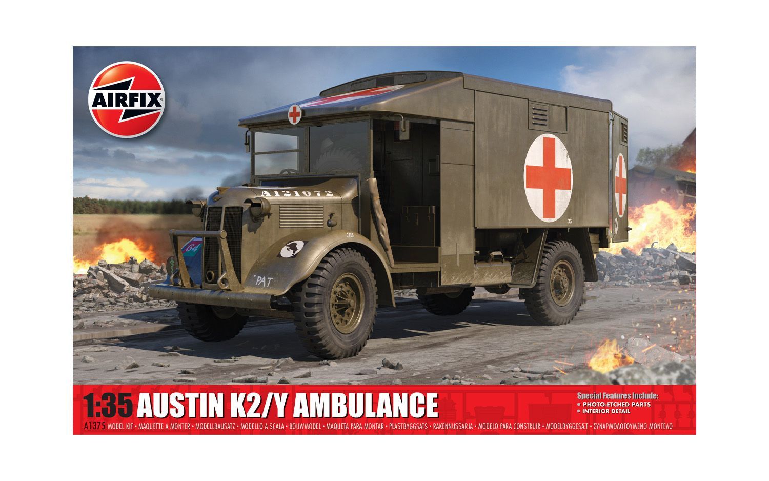 Military Airfix 1/35 Austin K2/Y Ambulance