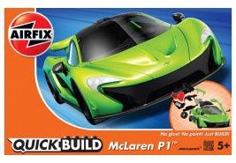 Cars, Bikes and Trucks Airfix Quickbuild Quickbuild McLaren P1 (Green)
