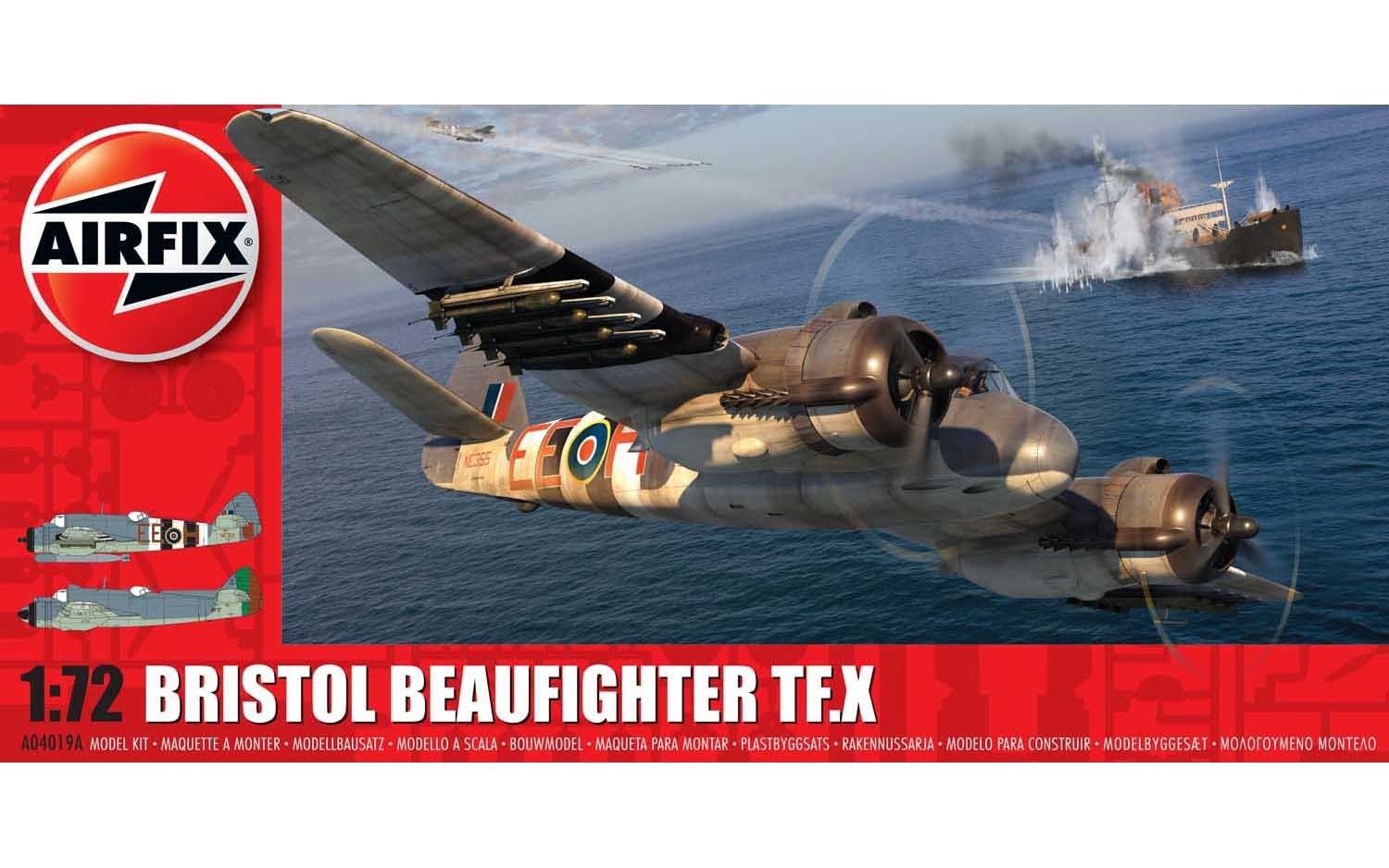 Aircraft Airfix 1/72 Bristol Beaufighter TF.X