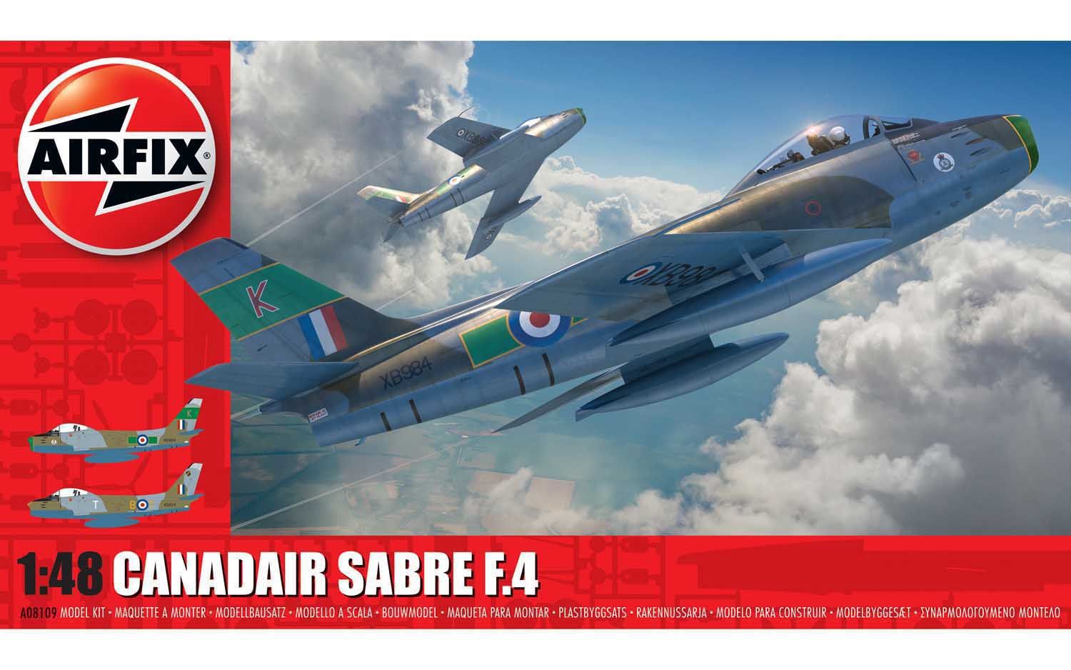 Aircraft Airfix 1/48 Canadair Sabre F.4