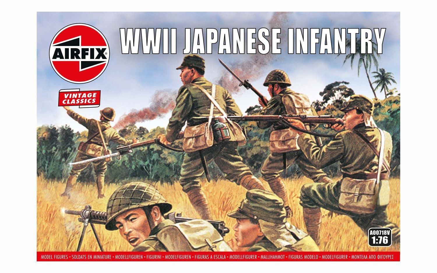 Military Airfix 1/76 WWII Japanese Infantry