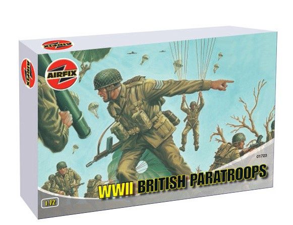 Military Airfix 1/72 WWII British Paratroops