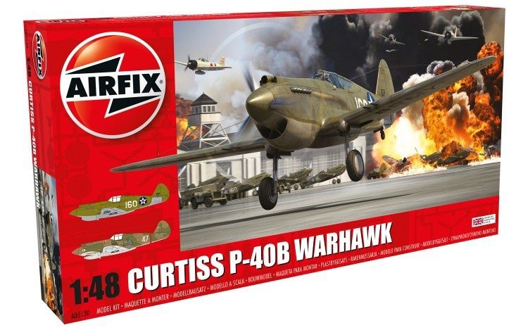 Aircraft Airfix 1/48 Curtiss P-40B Warhawk