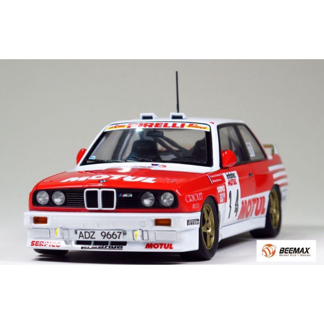 Cars, Bikes and Trucks Aoshima 1/24 BMW M3 E30 89 Tour de Corse Rally