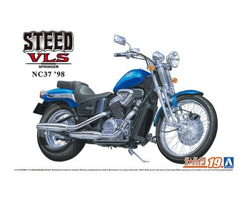 Cars, Bikes and Trucks Aoshima 1/12 Honda NC37 Steed VLS '98