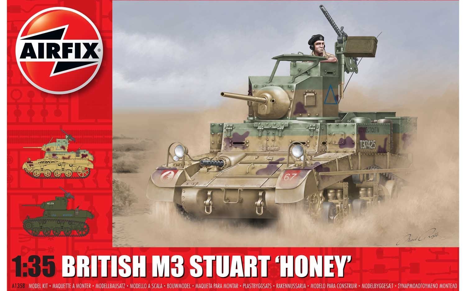 Military Airfix 1/35 M3 Stuart "Honey"