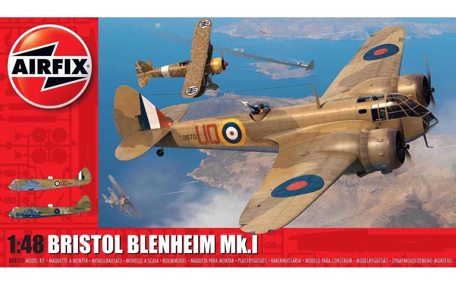 Aircraft Airfix 1/48 Bristol Blenheim Mk.I