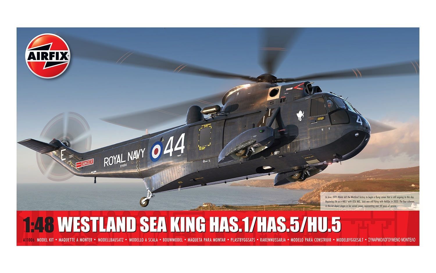 Aircraft Airfix 1/48 Westland Sea King HAS.1/HAS.5/HU.5