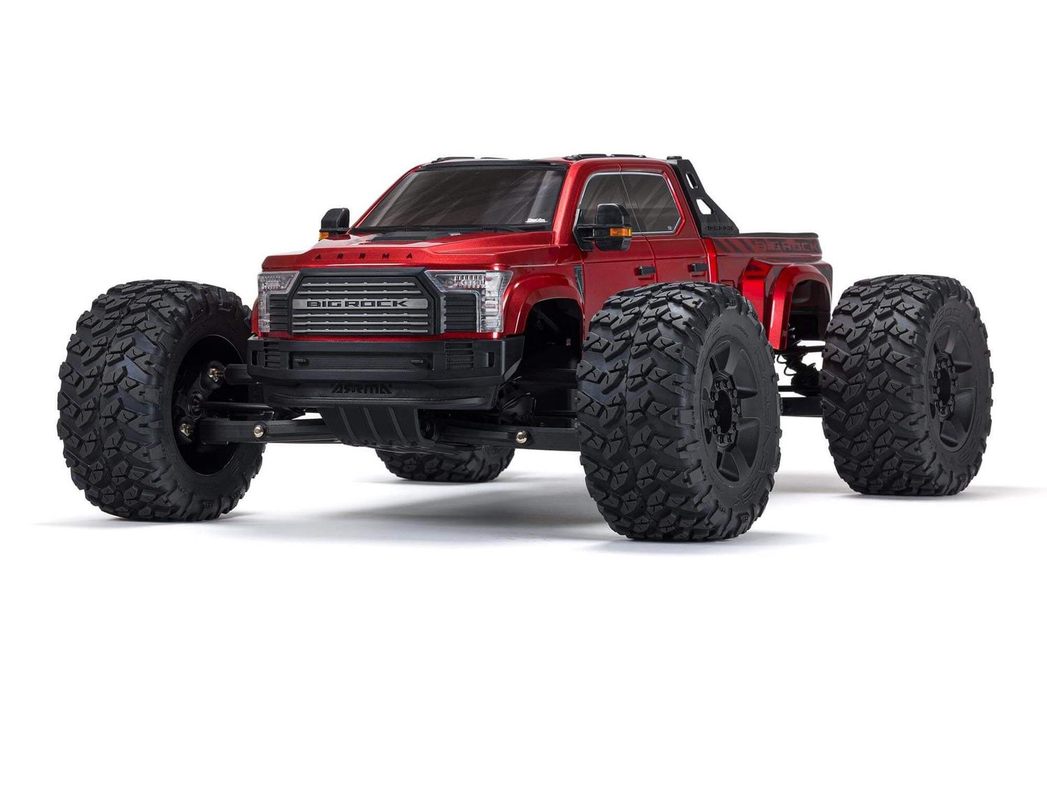 1/7 BIG ROCK 6S 4X4 BLX Monster Truck RTR, Red