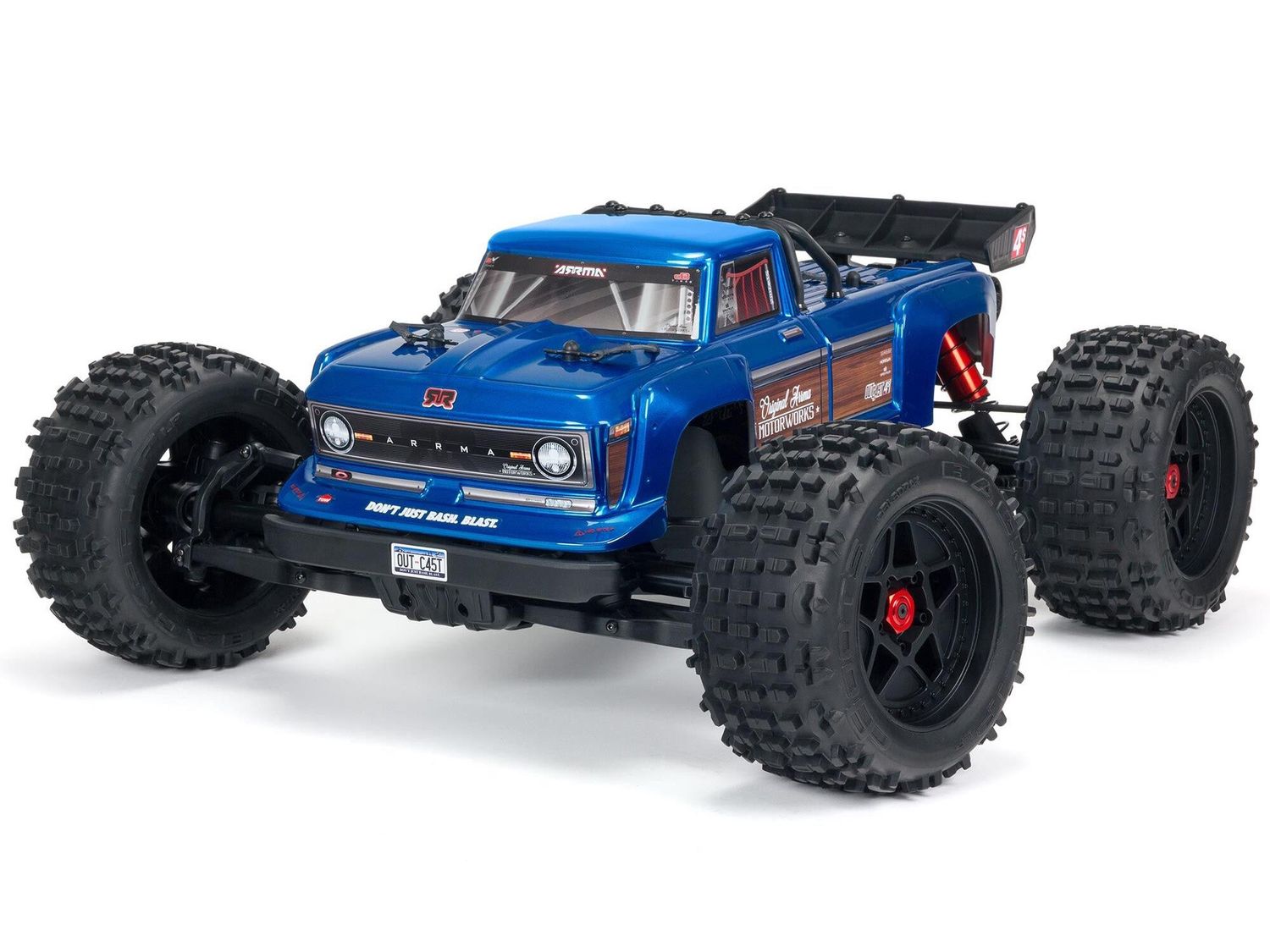 1/10 OUTCAST 4X4 4S V2 BLX Stunt Truck RTR, Blue