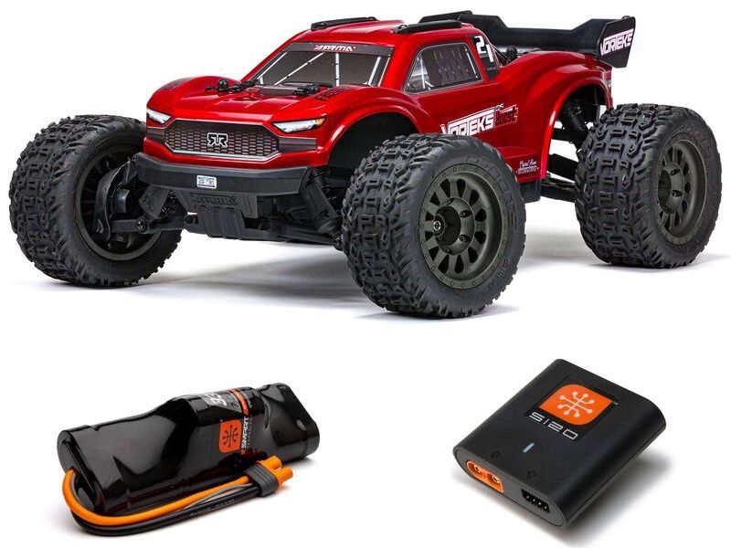 Vorteks Boost 4X2 550 Mega 1/10 2WD ST Red w/Batt Chg