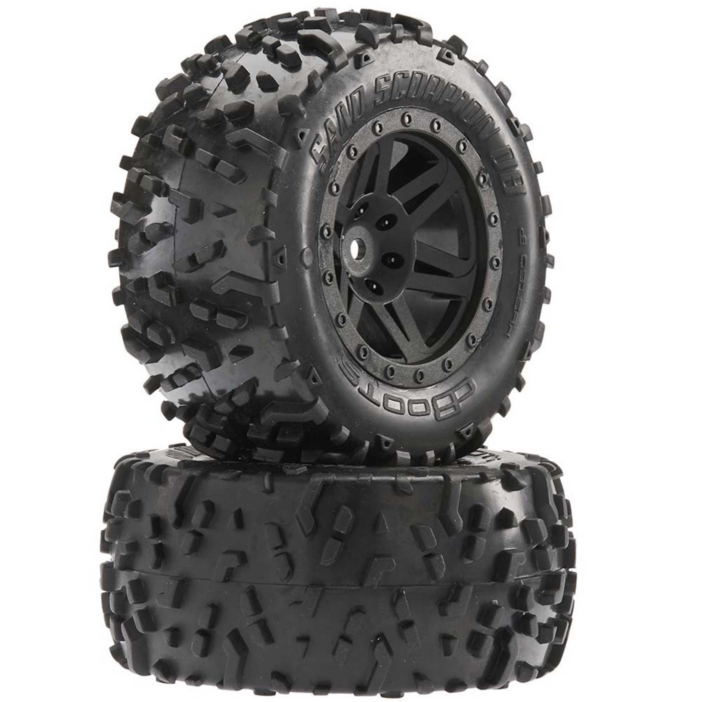 Sand Scorpion DB XL Tire/Wheel Blk Re (2)