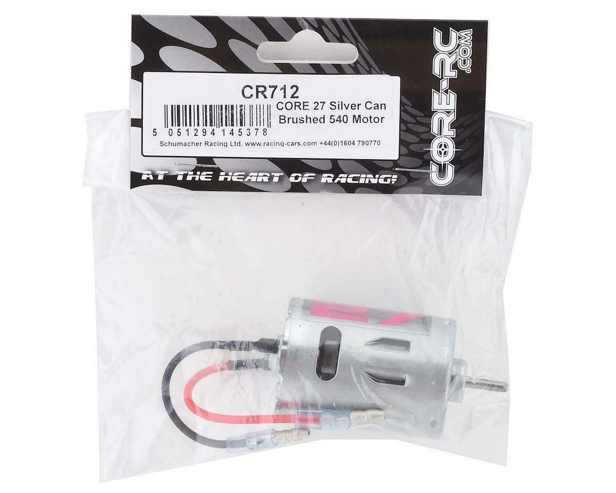 Core RC 27T Silver Can Brushed 540 Motor