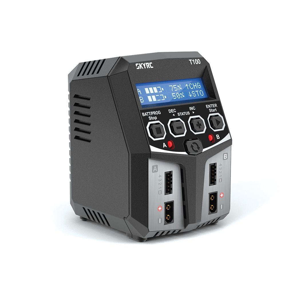 T100 Twin AC 5A Charger