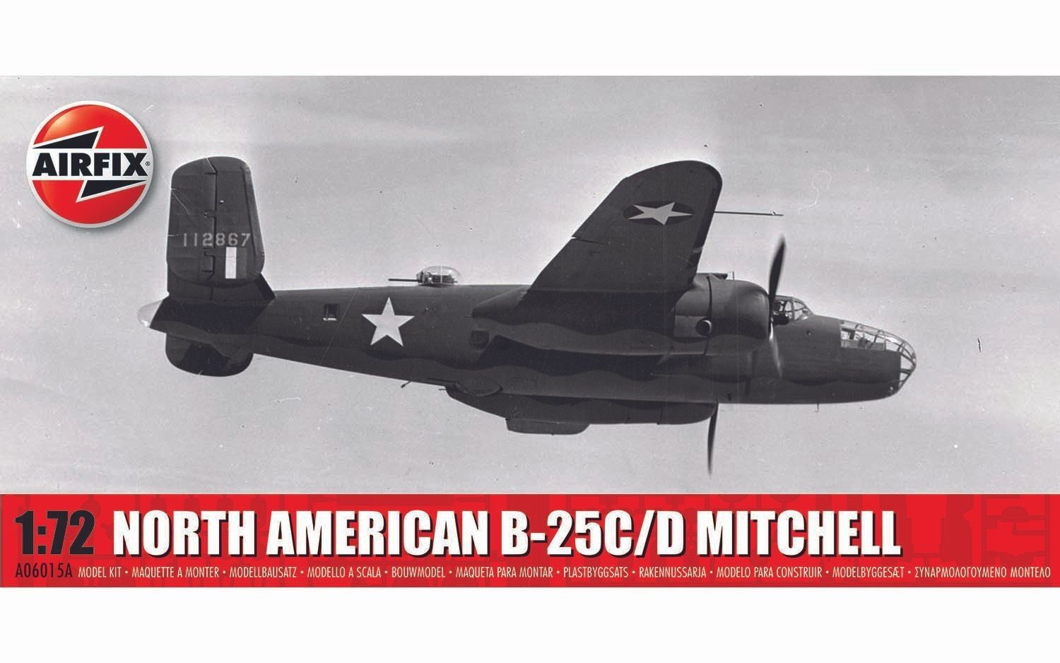 Aircraft Airfix 1/72 North American B-25C/D Mitchell