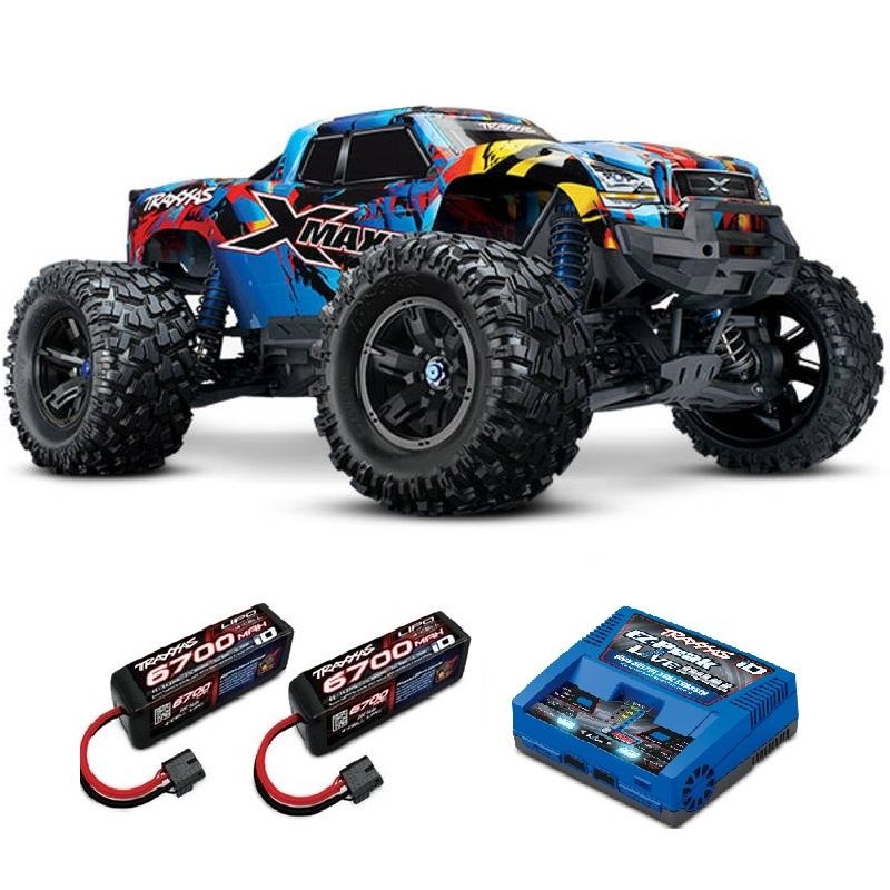 X-Maxx 1/7 4WD 8S (VXL-8S) - RTR Combo Inc Batts &amp; Dual Chg