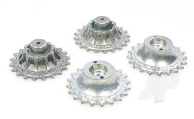 Tiger I/Panther Metal Drive Wheels (Pair)