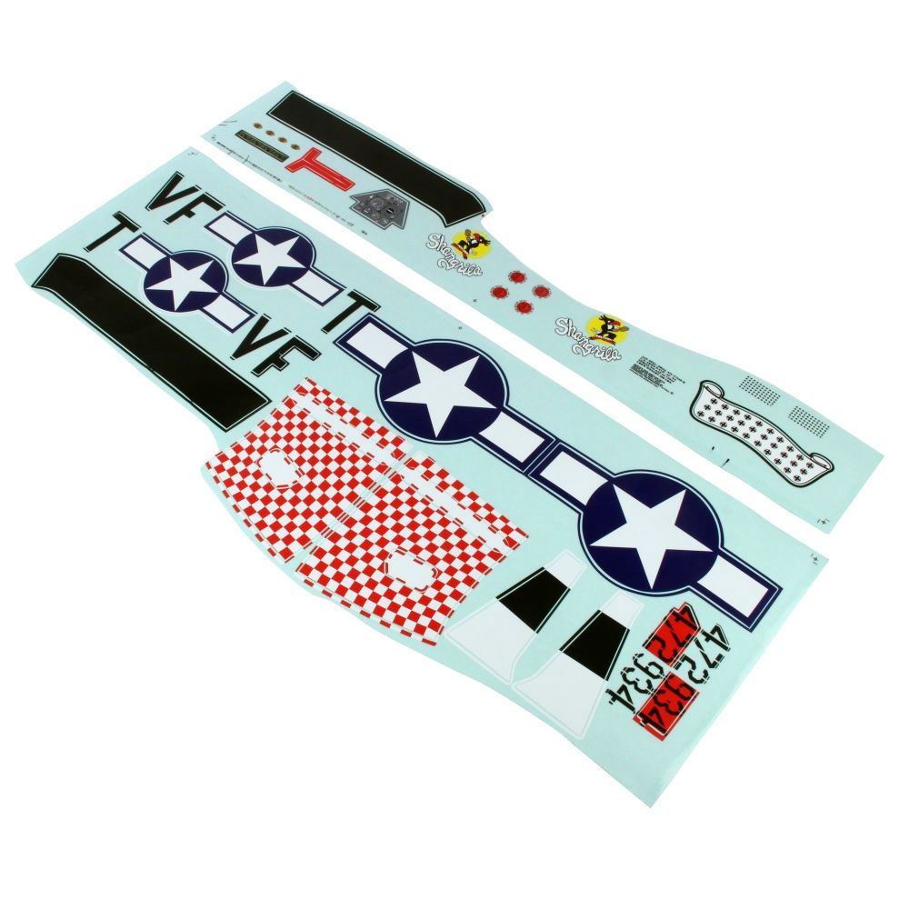 Decal Sheet (for P-51)